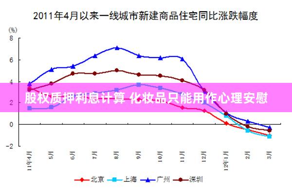 股权质押利息计算 化妆品只能用作心理安慰